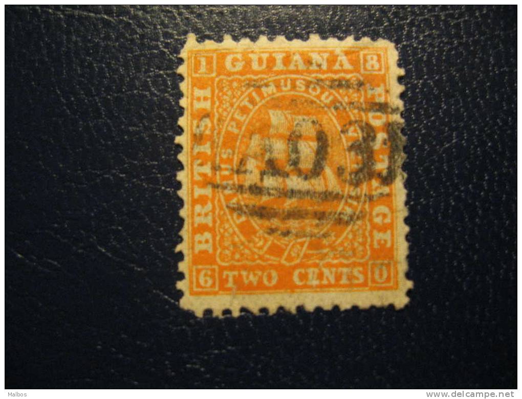 GUYANE ANGLAISE - Colon. Brit. - 1860-75 (o) Y&T N° 16a - Perfo 12 - British Guiana (...-1966)