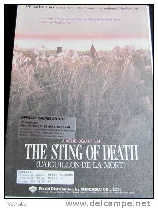 Dossier De Presse  : The Sting Od Death - L'aiguillon De La Mort, Film De Kohel Oguri (Plaquette 4 Pages) - Altri & Non Classificati