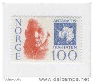 Norvegia - Serie Completa Nuova: Anniversario Del Trattato Antartico - Preservar Las Regiones Polares Y Glaciares