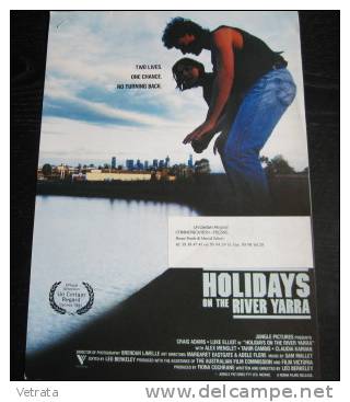 Dossier De Presse  : Holidays On The River Yarra, Film De Leo Berkeley  (Plaquette ,  4 Pages) - Other & Unclassified