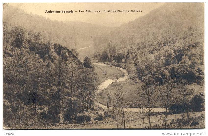 AUBY-SUR-SEMOIS-LES ALLEINES AU FOND DES CHAMPS CHENETS- ED. DESAIX - Bertrix