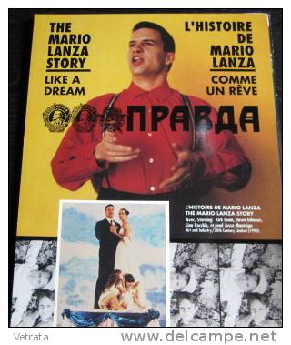 Dossier De Presse  : L'histoire De Mario Lanza, Film De John Martins-Mantiega (1 Feuillet) - Autres & Non Classés