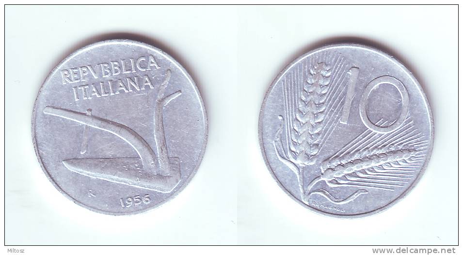 Italy 10 Lire 1956 - 10 Lire