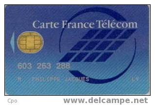 # Carte A Puce Divers Carte France Telecom   - Tres Bon Etat - - Pastel