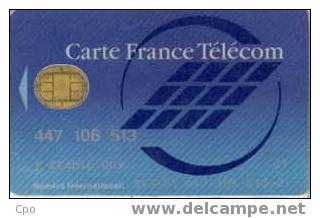 # Carte A Puce Divers Carte France Telecom International   - Tres Bon Etat - -  Cartes Pastel   