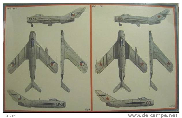 Smer 1/48e MiG 17F Lim6bis - Vliegtuigen
