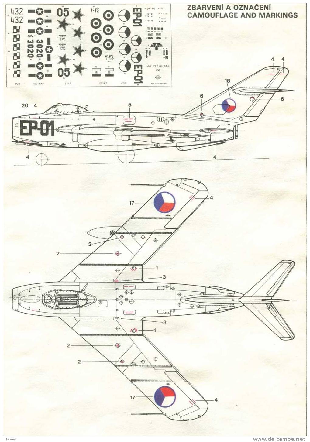 Smer 1/48e MiG 17F Lim6bis - Airplanes