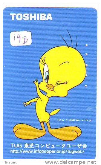 Télécarte  TWEETY BD Comics (19b) - BD