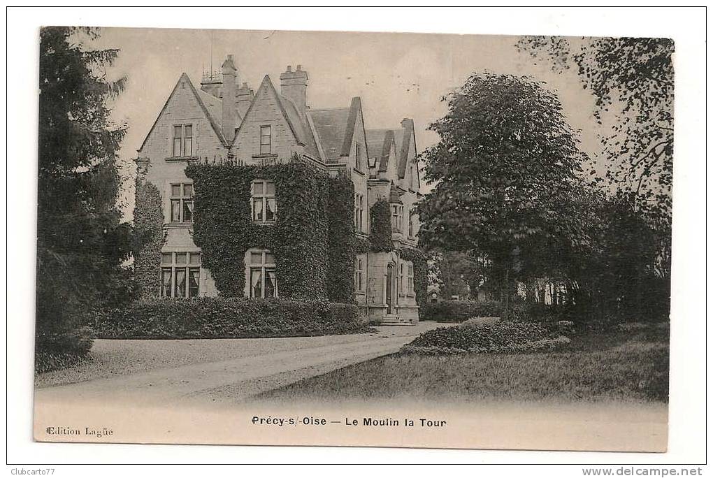 Précy-sur-oise (60) : La Villa "le Moulin La Tour" Environ 1910. - Précy-sur-Oise