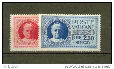 VATICAN Exprès N° 1 & 2 ** - Priority Mail