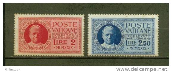 VATICAN Exprès N° 1 & 2 ** - Eilsendung (Eilpost)