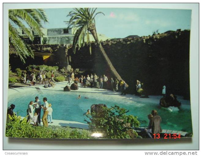 3639 LOS JAMEOS LANZAROTE CANARIAS CANARY ISLANDS POSTAL AÑOS 1960 MIRA OTRAS SIMILARES EN MI TIENDA - Lanzarote