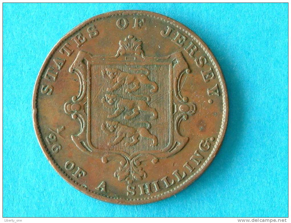 1858 - 1/26 Th SHILLING / KM 2 ( For Grade, Please See Photo ) ! - Jersey