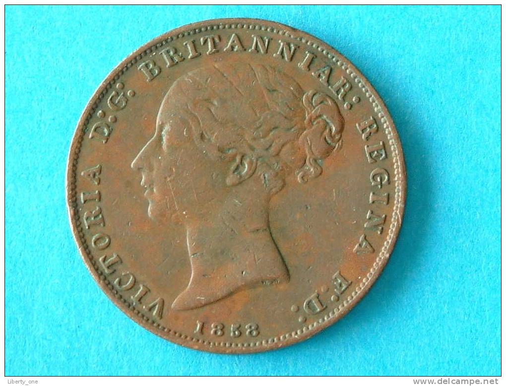 1858 - 1/26 Th SHILLING / KM 2 ( For Grade, Please See Photo ) ! - Jersey