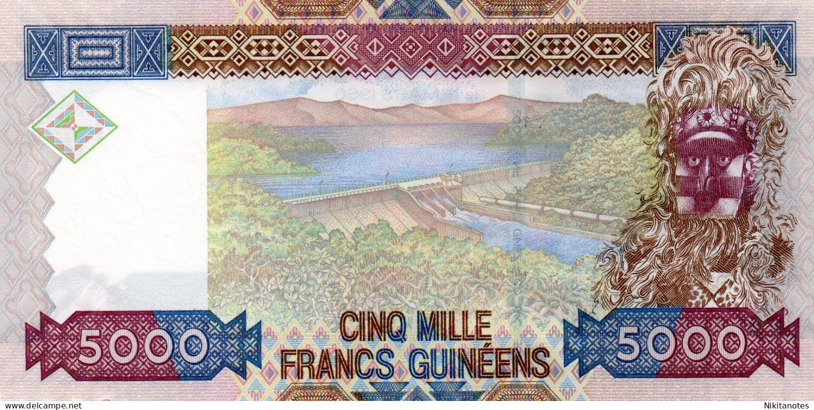 Guinea 5000 Francs 2006, Banknote Unc See Scan Note - Guinea