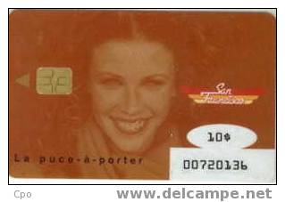 # Carte A Puce Fidelite San Francisco $10   - Tres Bon Etat - - Treuekarten