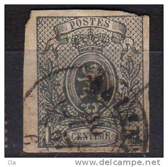 22  Bdf  Obl  Dc Malines  Touché  Cob 170 - 1866-1867 Blasón