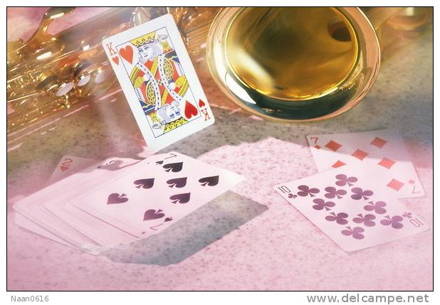 Poker Playing  Cards     , Postal Stationery -- Articles Postaux -- Postsache F     (A16-029) - Zonder Classificatie