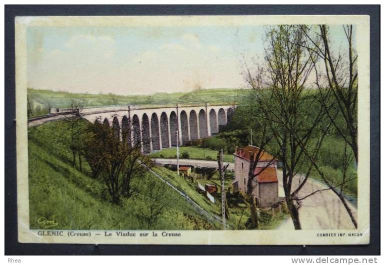 23 Glénic Viaduc D23D K23096K C23092C RH031075 - Autres & Non Classés