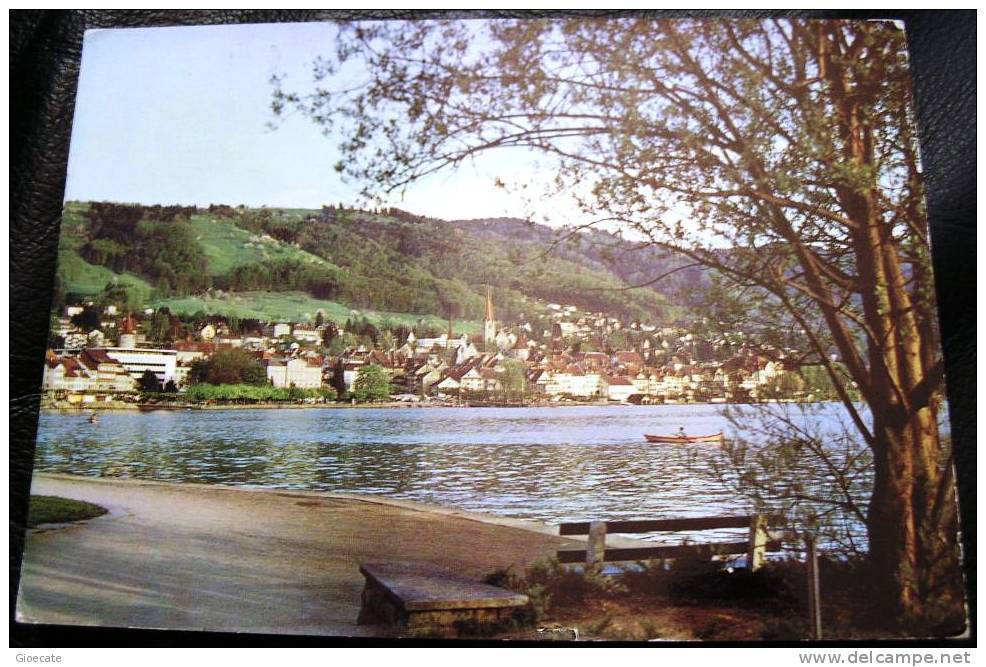 CARTOLINA – SVIZZERA - 107 / STADT ZUG – VIAGGIATA 1969 - ANNULLO ENTWICKLUNGSHILFE AKT DER... - (205) - Zugo