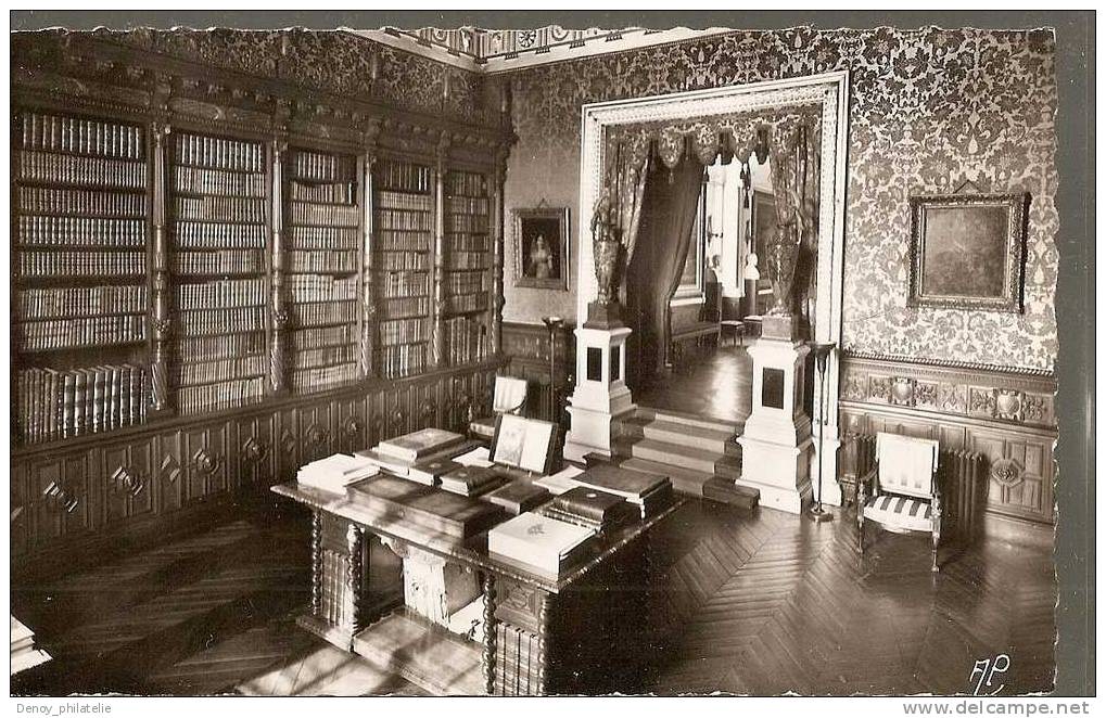 94/ CHATEAU DE GROS BOIS / LA BIBLIOTHEQUE - Chateau De Grosbois