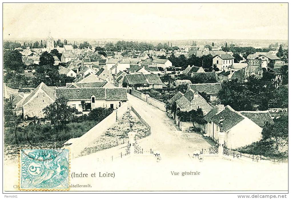 L'ILE BOUCHARD - Vue Générale - L'Île-Bouchard