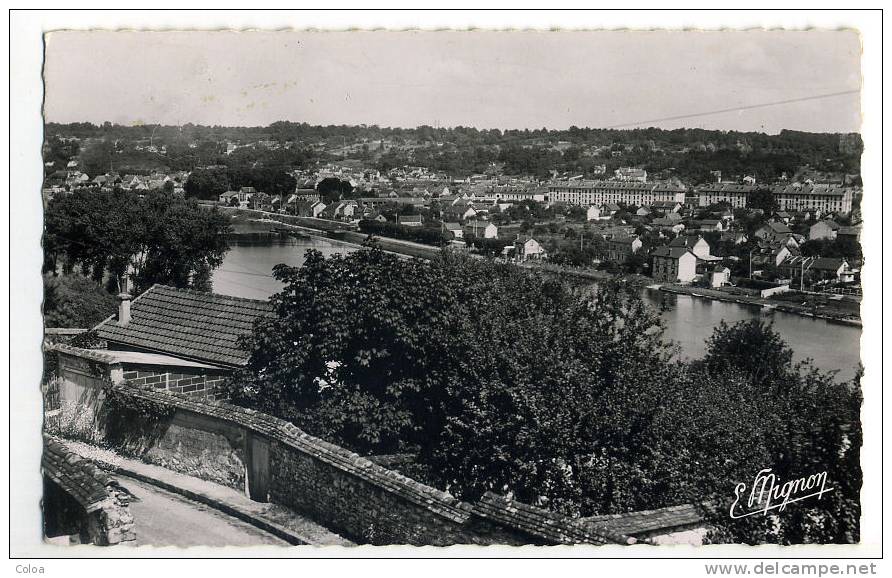 CHAMPAGNE Sur SEINE Vue Générale - Champagne Sur Seine