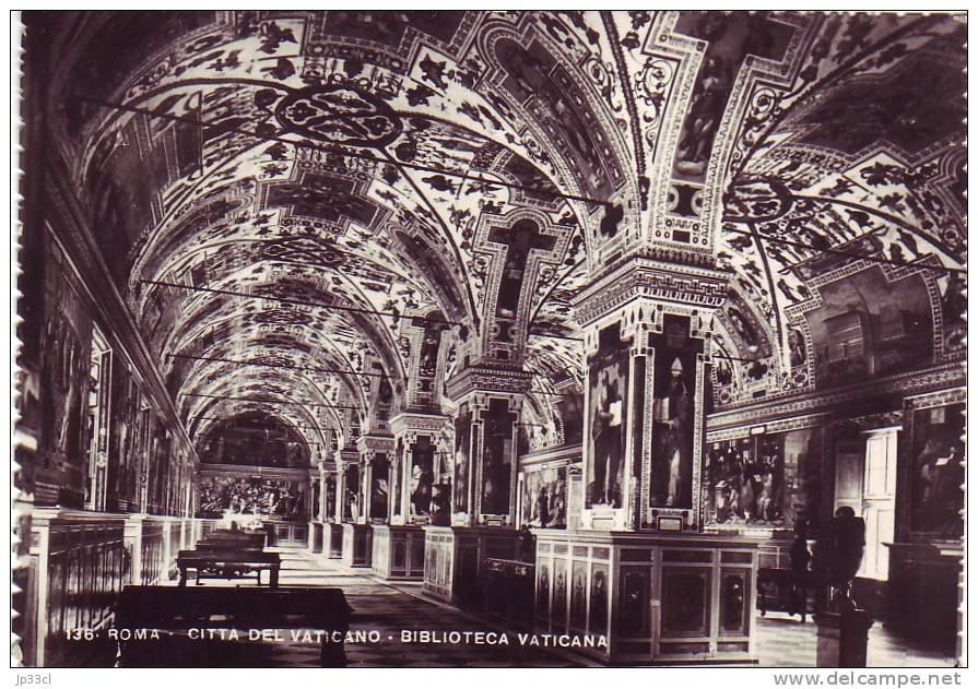 Rome - Cité Du Vatican, Bibliothèque Vaticane (vers 1960) - Vatican