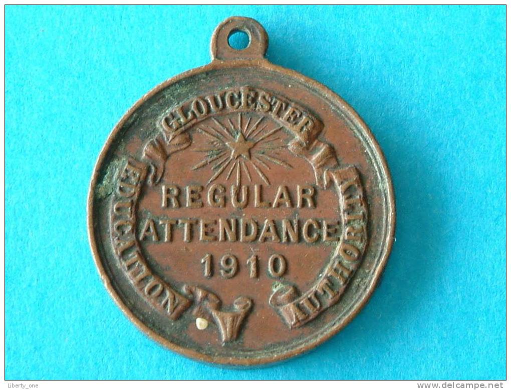 1910 REGULAR ATTENDANCE - GLOUCESTER EDUCATION AUTHORITY ( Details Zie Foto´s) !! - Autres & Non Classés