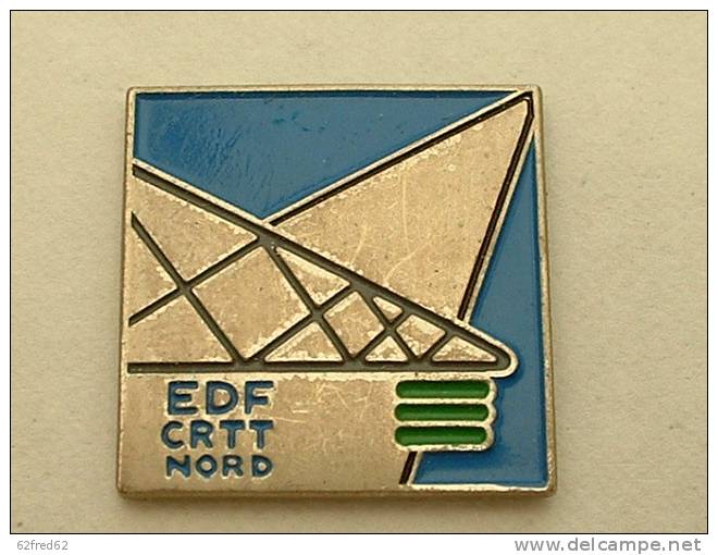 PIN´S EDF GDF  - CRTT NORD - EDF GDF