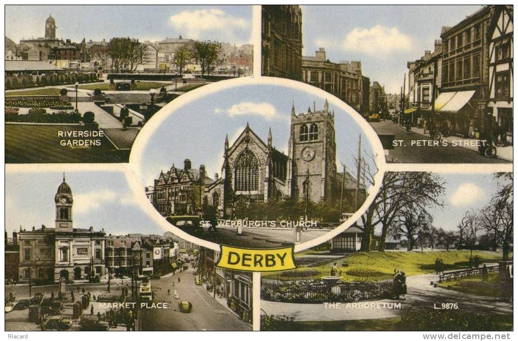 6255     Regno   Unito   Derby   NV   (scritta) - Derbyshire