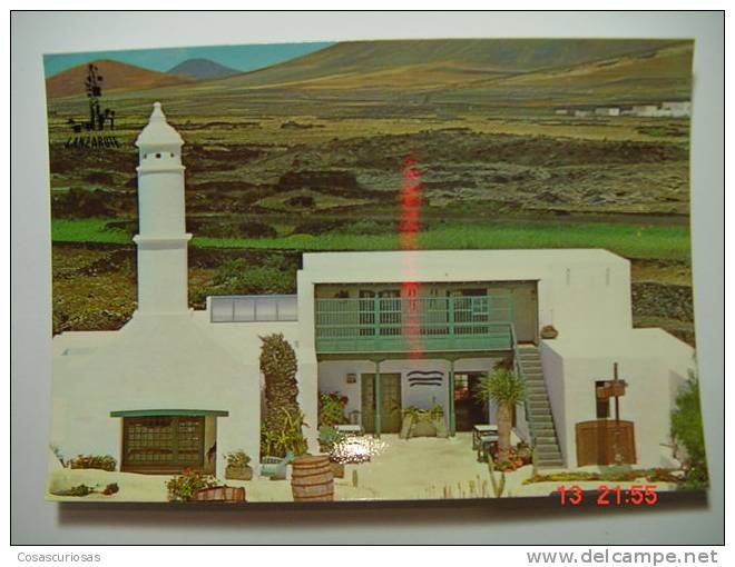 3657 CASA DEL CAMPESINO LANZAROTE CANARIAS CANARY ISLANDS POSTAL AÑOS 1970 MIRA OTRAS SIMILARES EN MI TIENDA - Lanzarote