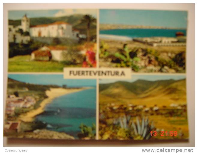 3671  FUERTEVENTURA  CANARIAS CANARY ISLANDS POSTAL AÑOS 1970 MIRA OTRAS SIMILARES EN MI TIENDA - Fuerteventura