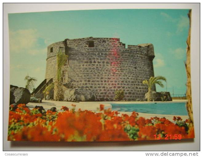 3672 CALETA DE FUSTE CASTILLO  FUERTEVENTURA  CANARIAS CANARY ISLANDS POSTAL AÑOS 1980 MIRA OTRAS SIMILARES EN MI TIENDA - Fuerteventura