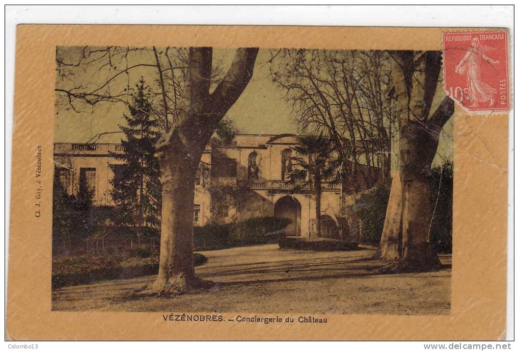 30 VEZENOBRES CONCIERGERIE DU CHATEAU - Quissac