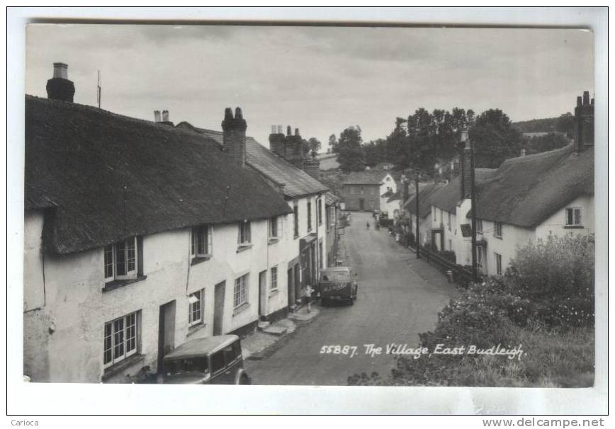 CPA EAST BUDLEIGH,THE VILLAGE - Altri & Non Classificati