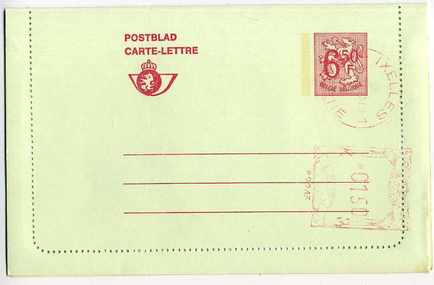 CARTE LETTRE DE 6F50. - Postbladen