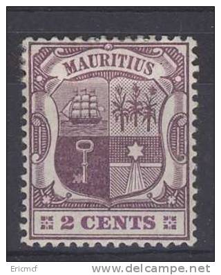 Mauritius 1904 2c MH(*) MCCA----------- - Maurice (...-1967)