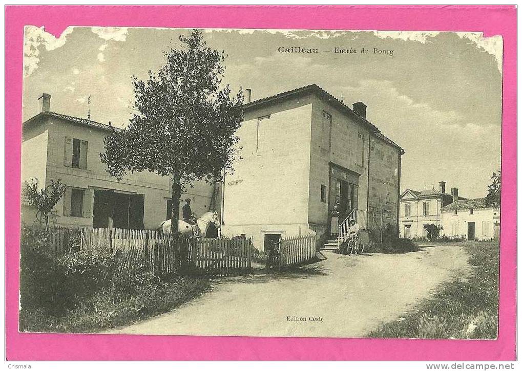 33 BEYCHAC ET CAILLEAU (Gironde)  Entrée Du Bourg - Autres & Non Classés