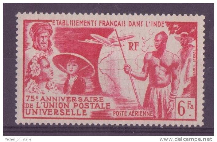 INDE N° 21**  NEUF PAR AVION  SANS CHARNIERE ANNIVERSAIRE DE L'UNION POSTALE - Sonstige & Ohne Zuordnung