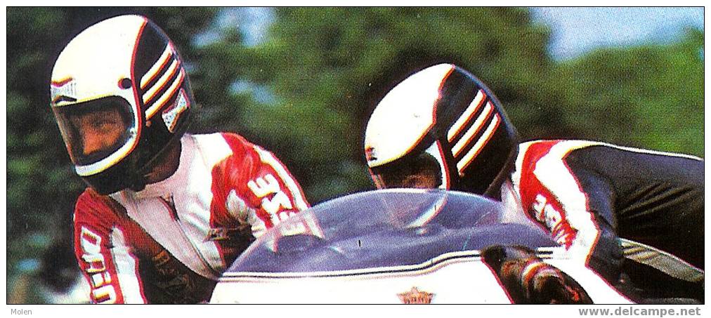 ROLF STEINHAUSEN & SEPP HUBER :  COURSES SUR ROUTES - MOTOR RACES - RACING SPORT S67 - Autres & Non Classés