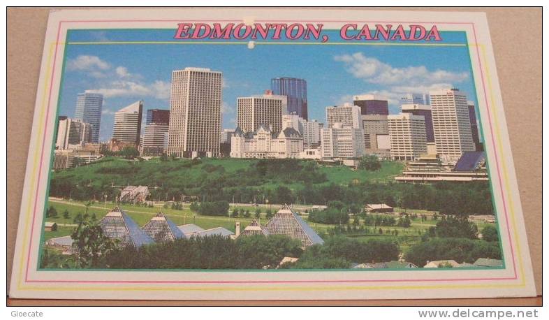 CANADA &ndash; EDMONTON, ALBERTA &ndash; THE GLASS PYRAMIDS &ndash; VIAGG. - (234) - Altri & Non Classificati