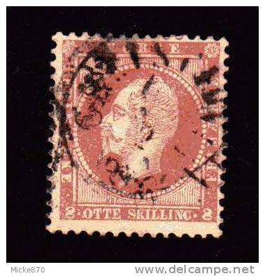 Norcège N°5 Oblitéré Oscar Ier - Used Stamps