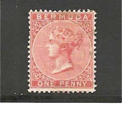 BerMi.Nr.1a/ Bermuda -  SG 1 (1865) Victoria One Penny (*) - Bermuda