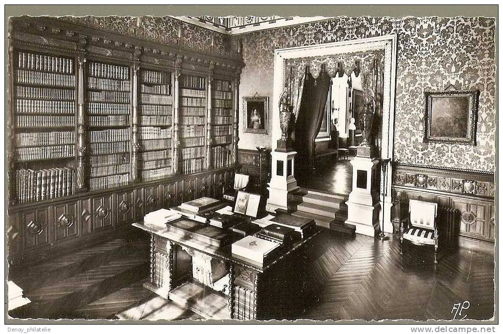 94/ CHATEAU DE GROS BOIS / LA BIBLIOTHEQUE - Chateau De Grosbois