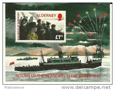1995 - Alderney BF 1 Ritorno Isolani     ------ - Alderney