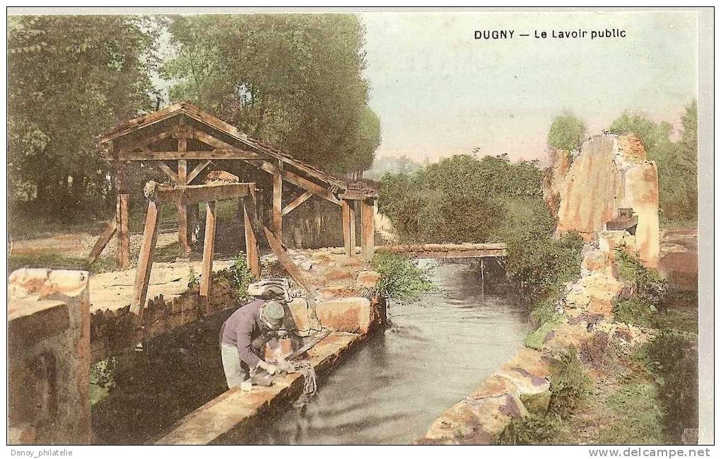 93/ DUGNY / LE LAVOIR PUBLIC - Dugny