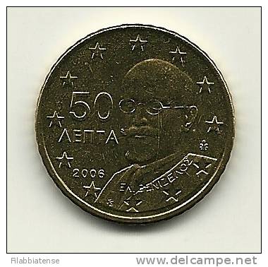 2006 - Grecia 50 Centesimi, - Grèce