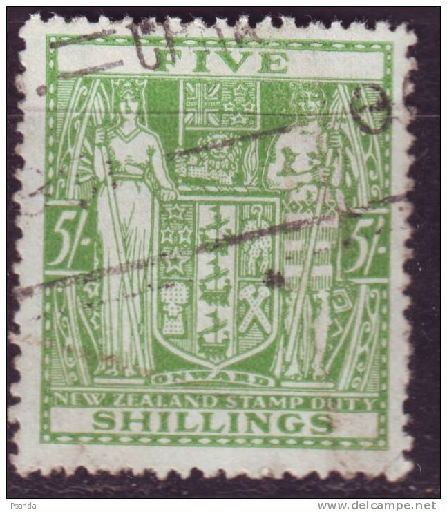 New Zealand 1939 Coat Of Arms Ar 50 - Usados