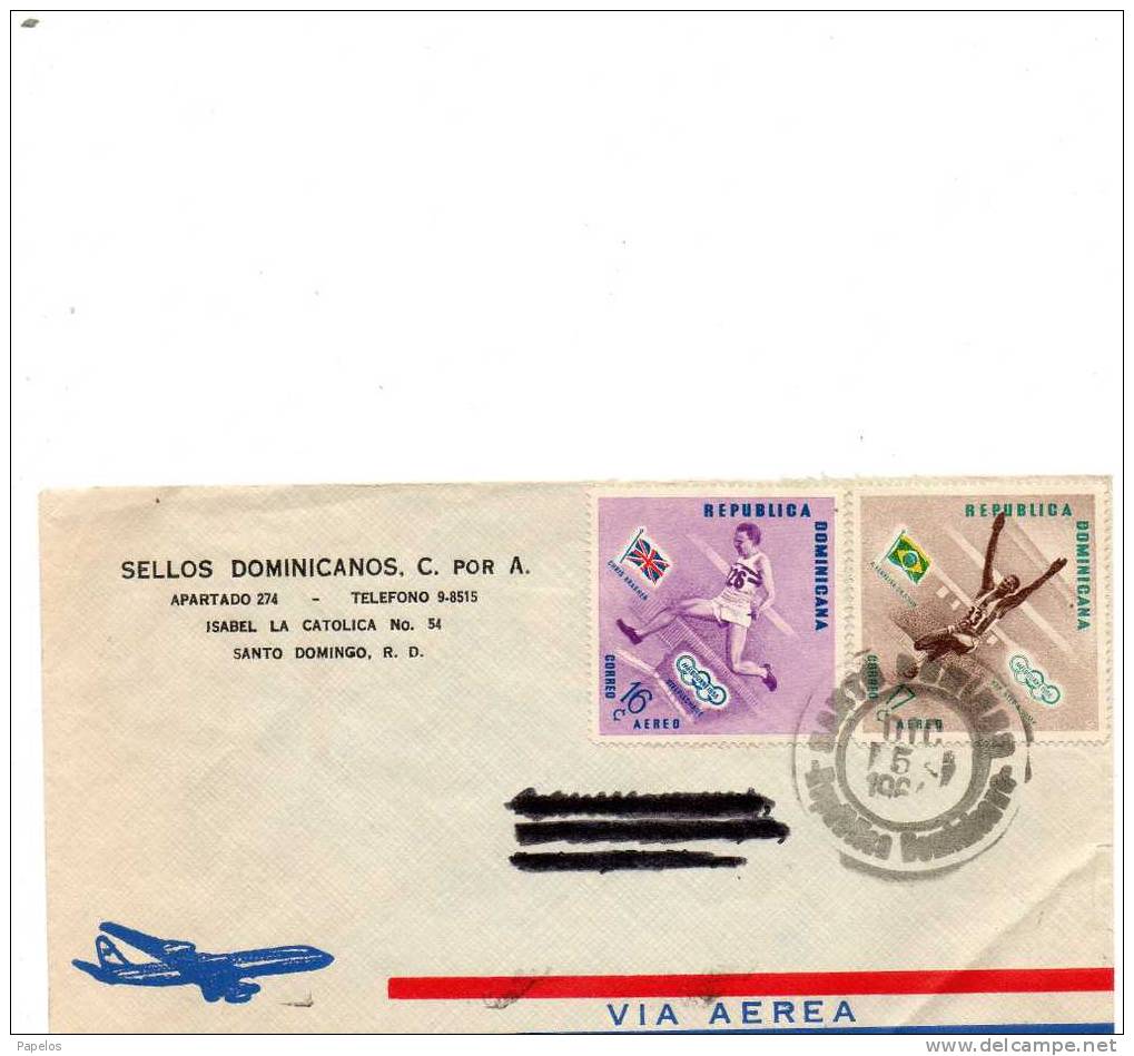 REPUBBLICA DOMINICANA VIA AEREA - Dominique (1978-...)